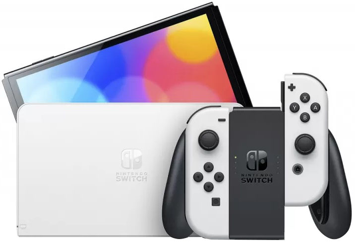 Consola Nintendo Switch OLED 64GB HEG S KAAAA - White (Japonés)